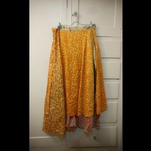 Bohemian Wrap Around Skirt